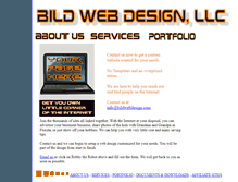 Tablet Screenshot of bildwebdesign.com